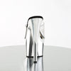 ADORE-701 Plateau Pantoletten Silber | Pleaser