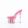 ADORE-701FL Plateau Pantoletten Hot Pink von Pleaser – Ansicht 3