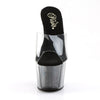 ADORE-701G Plateau Pantoletten Schwarz von Pleaser – Ansicht 2