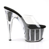 ADORE-701G Plateau Pantoletten Schwarz von Pleaser – Ansicht 5