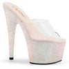 ADORE-701HMG Plateau Pantoletten Opal Rosa von Pleaser