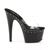 ADORE-701LS Plateau Pantoletten - Schwarz von Pleaser – Ansicht 5