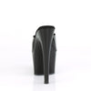 ADORE-701N Plateau Pantoletten Schwarz von Pleaser – Ansicht 4