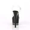 ADORE-708-3 Plateau Sandaletten Schwarz | Pleaser