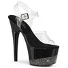 ADORE-708-3 Plateau Sandaletten Schwarz | Pleaser