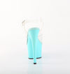 ADORE-708 Plateau Sandaletten Blau Türkis von Pleaser – Ansicht 4