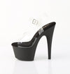 ADORE-708 Plateau Sandaletten Schwarz Matt von Pleaser – Ansicht 3