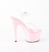 ADORE-708 Plateau Sandaletten Rosa Lack von Pleaser – Ansicht 5