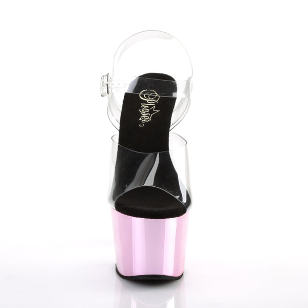 ADORE-708 Plateau Sandaletten Baby Pink | Pleaser