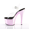 ADORE-708 Plateau Sandaletten Baby Pink | Pleaser