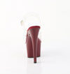 ADORE-708 Plateau Sandaletten Dunkel Rot von Pleaser – Ansicht 4