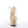 ADORE-708 Plateau Sandaletten - Creme | Pleaser