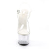 ADORE-708 Plateau Sandaletten Transparent | Pleaser