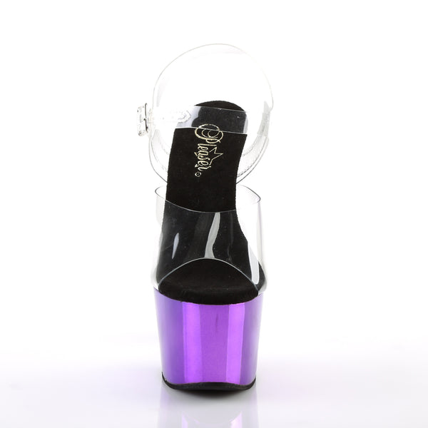 ADORE-708 Plateau Sandaletten Lila | Pleaser
