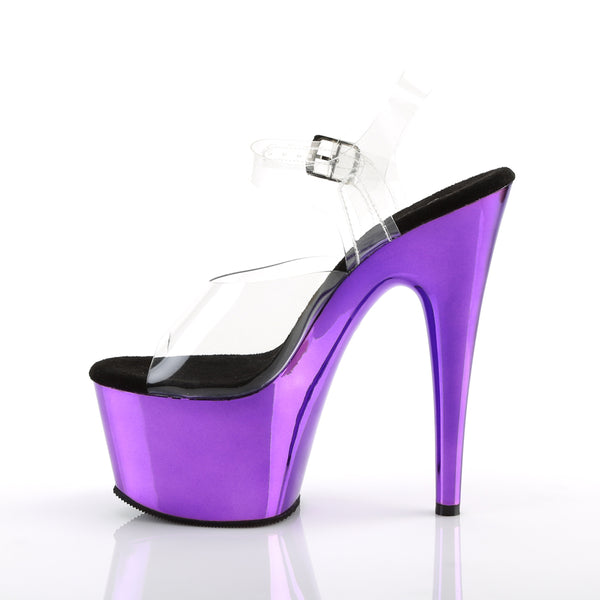ADORE-708 Plateau Sandaletten Lila | Pleaser