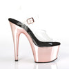 ADORE-708 Plateau Sandaletten Rose Gold | Pleaser