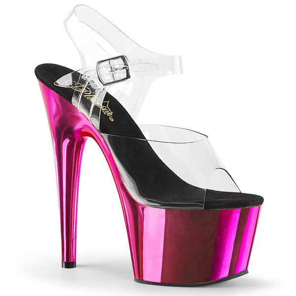 ADORE-708 Plateau Sandaletten Pink | Pleaser