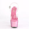 ADORE-708CF Plateau Sandaletten - Pink Konfetti | Pleaser