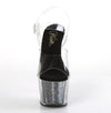 ADORE-708CG Plateau Sandaletten Schwarz | Pleaser