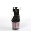 ADORE-708CG Plateau Sandaletten - Pink | Pleaser