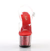ADORE-708G Plateau Sandaletten - Rot | Pleaser
