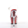ADORE-708G Plateau Sandaletten - Rot | Pleaser