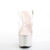 ADORE-708HMG Plateau Sandaletten Opal Rosa von Pleaser – Ansicht 2