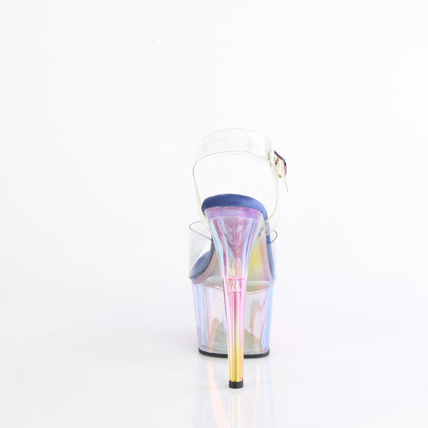 ADORE-708HT - Plateau High Heel Sandaletten - Mehrfarbig von Pleaser – Ansicht 4