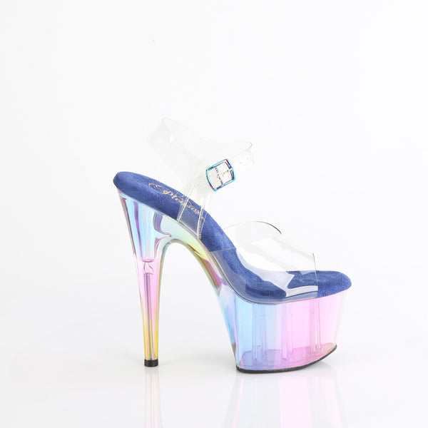 ADORE-708HT - Plateau High Heel Sandaletten - Mehrfarbig von Pleaser – Ansicht 5
