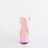 ADORE-708LQ - Plateau High Heel Sandaletten - Pink Schimmer von Pleaser – Ansicht 2
