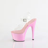 ADORE-708LQ - Plateau High Heel Sandaletten - Pink Schimmer von Pleaser – Ansicht 3