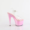 ADORE-708LQ - Plateau High Heel Sandaletten - Pink Schimmer von Pleaser – Ansicht 5