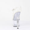 ADORE-708MMG Plateau Sandaletten Transparent von Pleaser – Ansicht 4