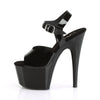 ADORE-708N Plateau Sandaletten - Schwarz von Pleaser – Ansicht 3