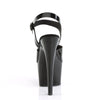 ADORE-708N Plateau Sandaletten - Schwarz von Pleaser – Ansicht 4