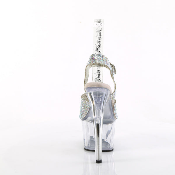 ADORE-708N-RS Plateau Sandaletten Mehrfarbig | Pleaser