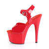 ADORE-708N Sandalette Plateauschuhe Rot | Pleaser