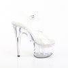 ADORE-708PHRS Sandalette Plateauschuhe Transparent | Pleaser