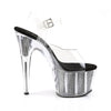 ADORE-708SRS Plateau Sandaletten - Schwarz von Pleaser – Ansicht 5