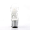 ADORE-708SRS Plateau Sandaletten Silber von Pleaser – Ansicht 2