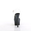 ADORE-708SS Plateau Sandaletten - Schwarz Glanz von Pleaser – Ansicht 4