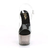 ADORE-708T Plateau Sandaletten - Schwarz von Pleaser – Ansicht 2