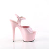 ADORE-709 Plateau Sandaletten - Rosa von Pleaser – Ansicht 5
