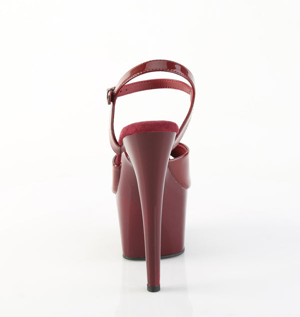ADORE-709 Sandalette Plateauschuhe Rot | Pleaser