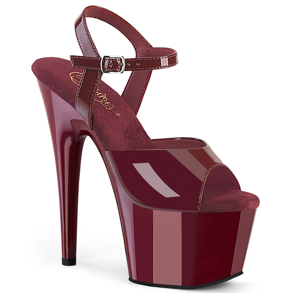 ADORE-709 Sandalette Plateauschuhe Rot | Pleaser