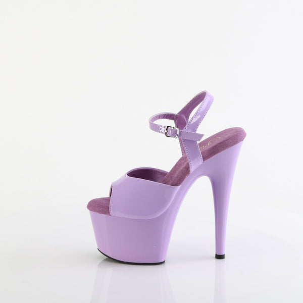 ADORE-709 - Plateau High Heel Sandaletten - Lila Lack | Pleaser