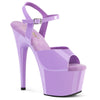 ADORE-709 - Plateau High Heel Sandaletten - Lila Lack | Pleaser
