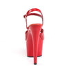 ADORE-709 Sandalette Plateauschuhe Rot | Pleaser