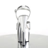 ADORE-709 Plateau Sandaletten Silber Chrom | Pleaser