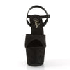 ADORE-709FS Plateau Sandaletten Schwarz von Pleaser – Ansicht 2